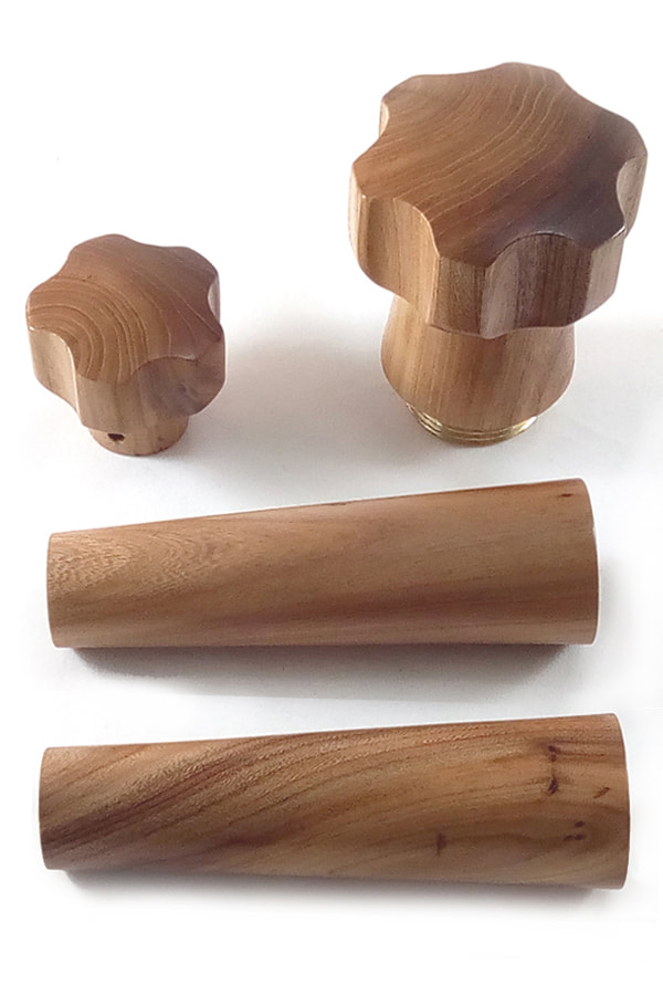 Handmade Wood Handle for Lever or Portafilter - Olympia Espresso Machines